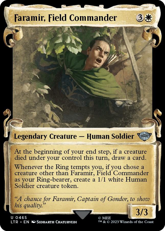 Faramir, Field Commander [#0465 Showcase Scrolls] (LTR-U-Foil)