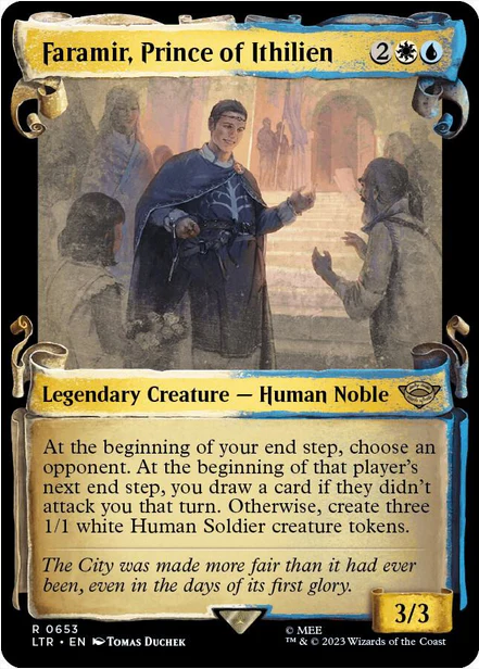 Faramir, Prince of Ithilien [#0653 Showcase Scrolls] (LTR-R-FOIL)
