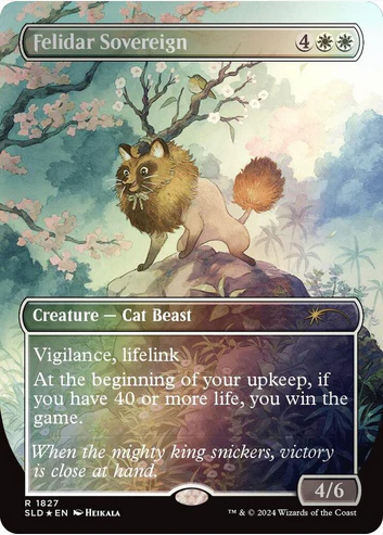 Felidar Sovereign [#1827] (SLD-R-FOIL)