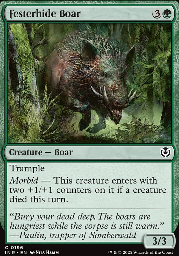 Festerhide Boar [ #0196 ] (INR-C)