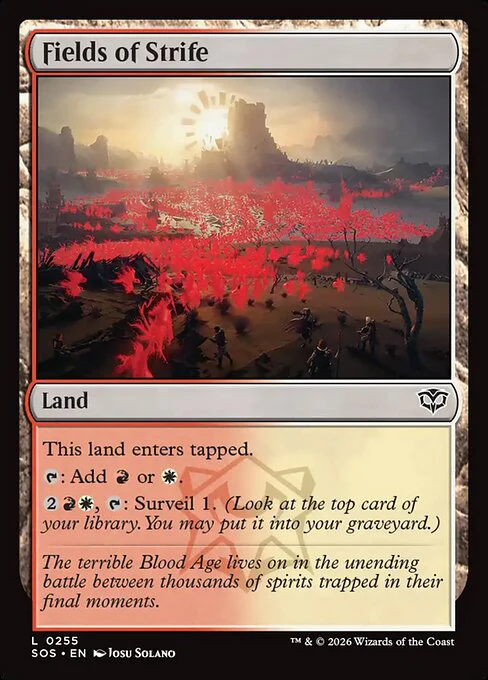 Fields of Strife [ #0255 ] (SOS-L)