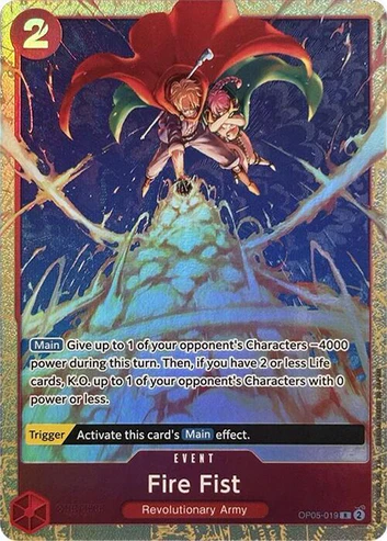 Fire Fist (Premium Card Collection -Best Selection Vol. 2-) - One Piece Promotion Cards (OP05-019)