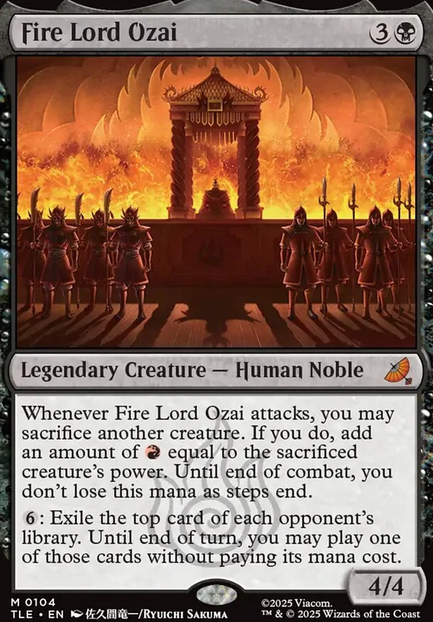 Fire Lord Ozai [ #0104 ] (TLE-M) - Image 2