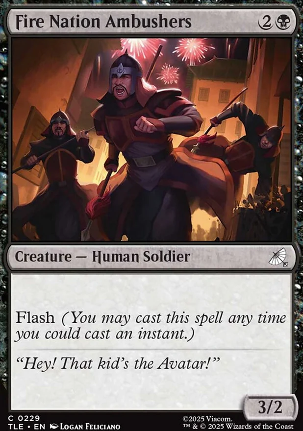 Fire Nation Ambushers [ #0229 ] (TLE-C) - Image 2