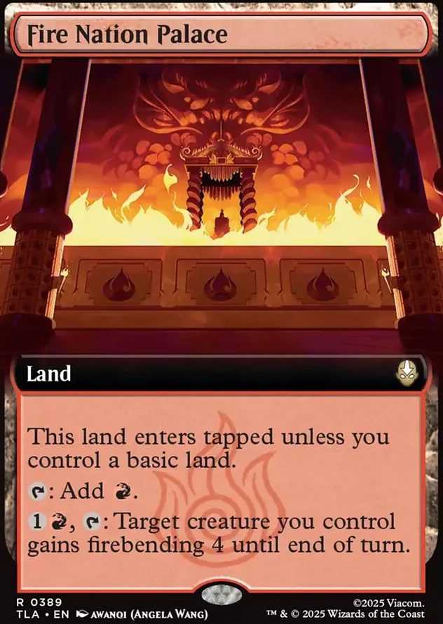 Fire Nation Palace [ #0389 Extended Art ] (TLA-R) - Image 2