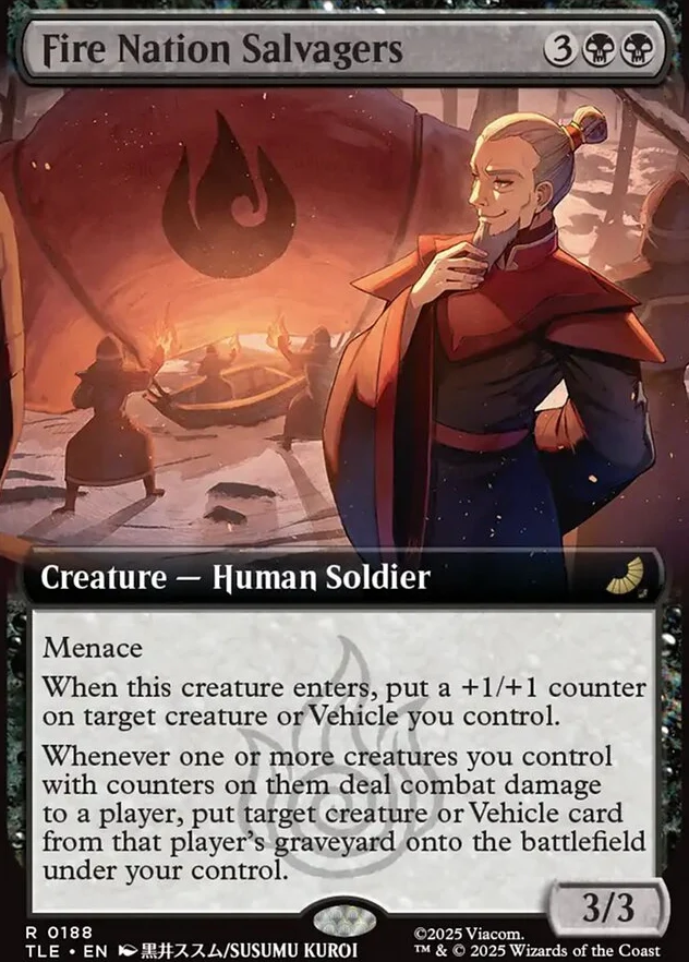 Fire Nation Salvagers [ #0188 Extended Art ] (TLE-R) - Image 2