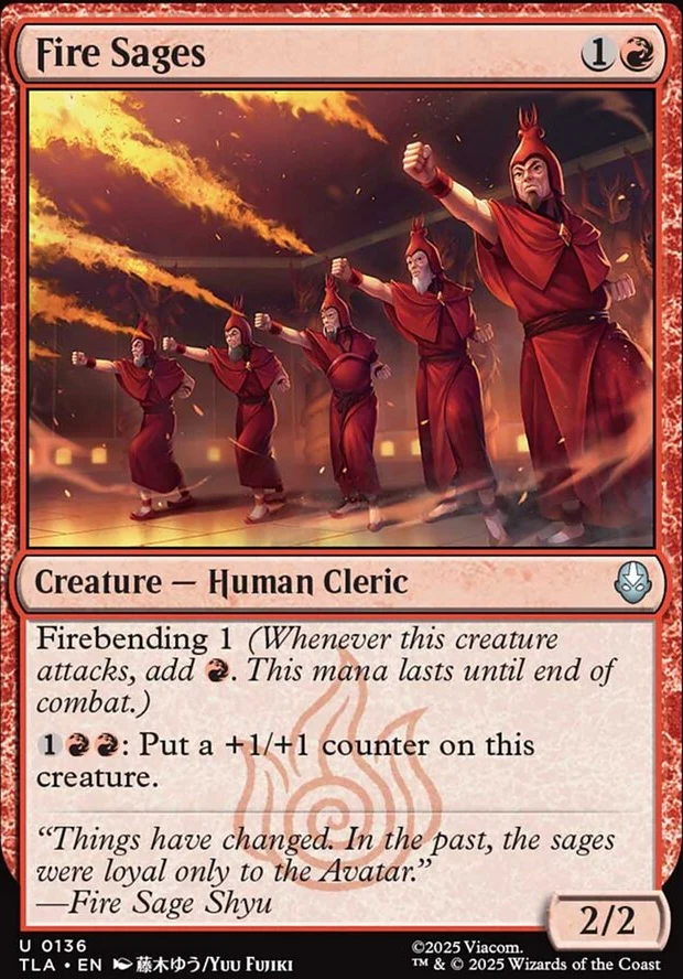 Fire Sages [ #0136 ] (TLA-U) - Image 2