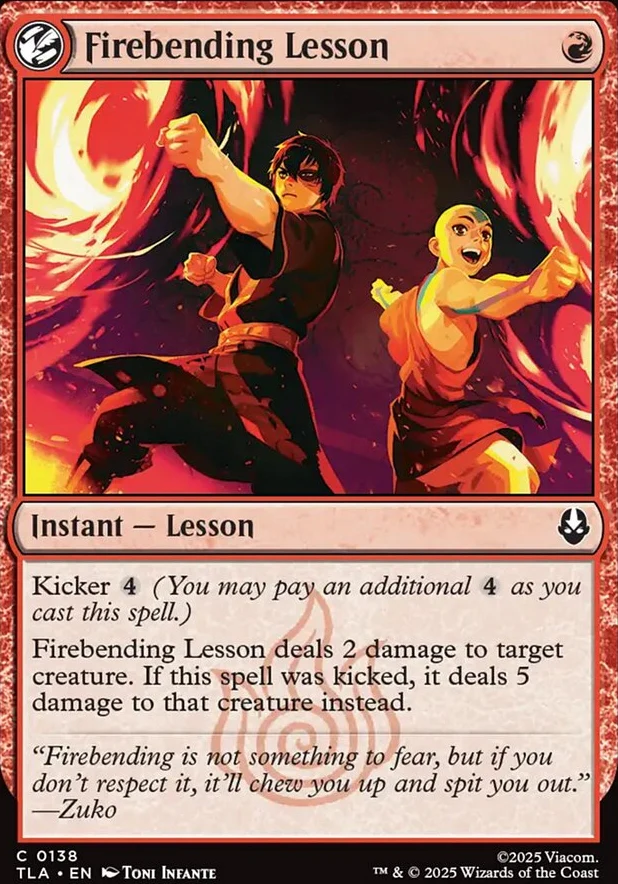 Firebending Lesson [ #0138 ] (TLA-C) - Image 2