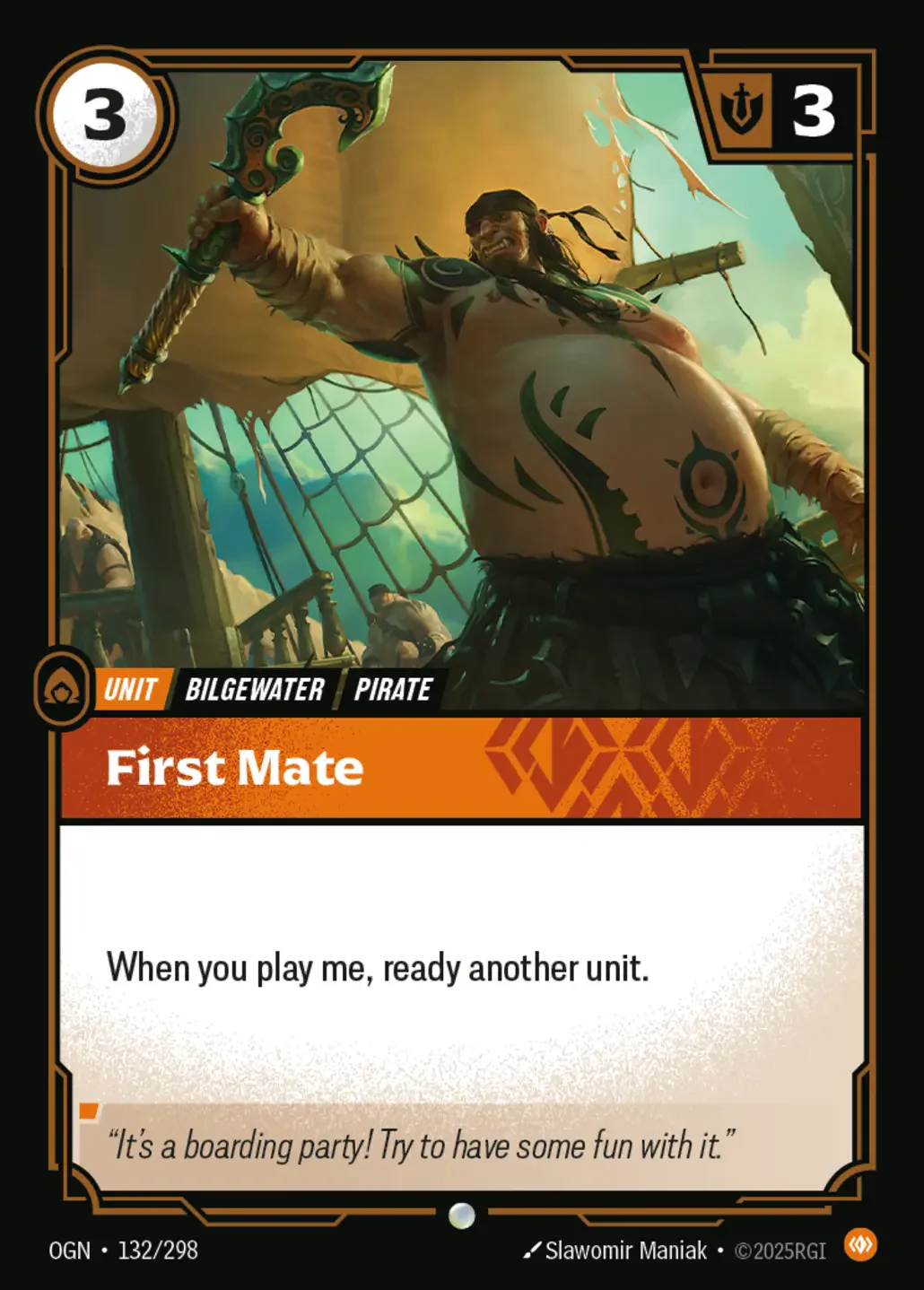 First Mate - 132/298 (OGN) Common