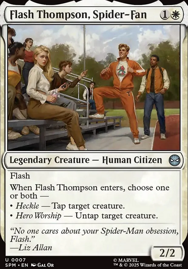 Flash Thompson, Spider-Fan [ #0007 ] (SPM-U) - Image 2