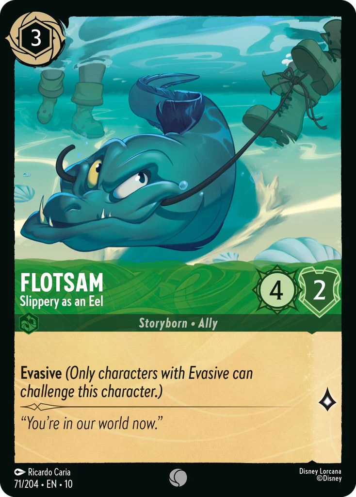 Flotsam - Slippery as an Eel (071/204 - Whispers in the Well) Common