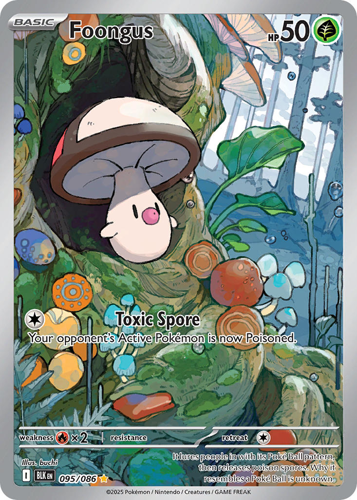 Foongus - 095/086 (BLK) Illustration Rare