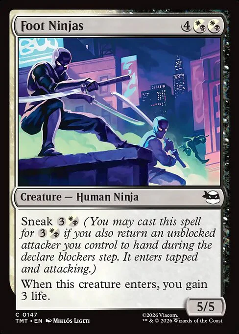 Foot Ninjas [ #0147 ] (TMT-C)