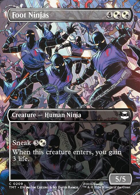Foot Ninjas [ #0209 Scene Borderless ] (TMT-C) - Image 2
