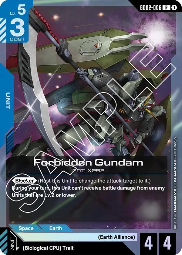 Forbidden Gundam - GD02-006 (GD02) - Near Mint (R)