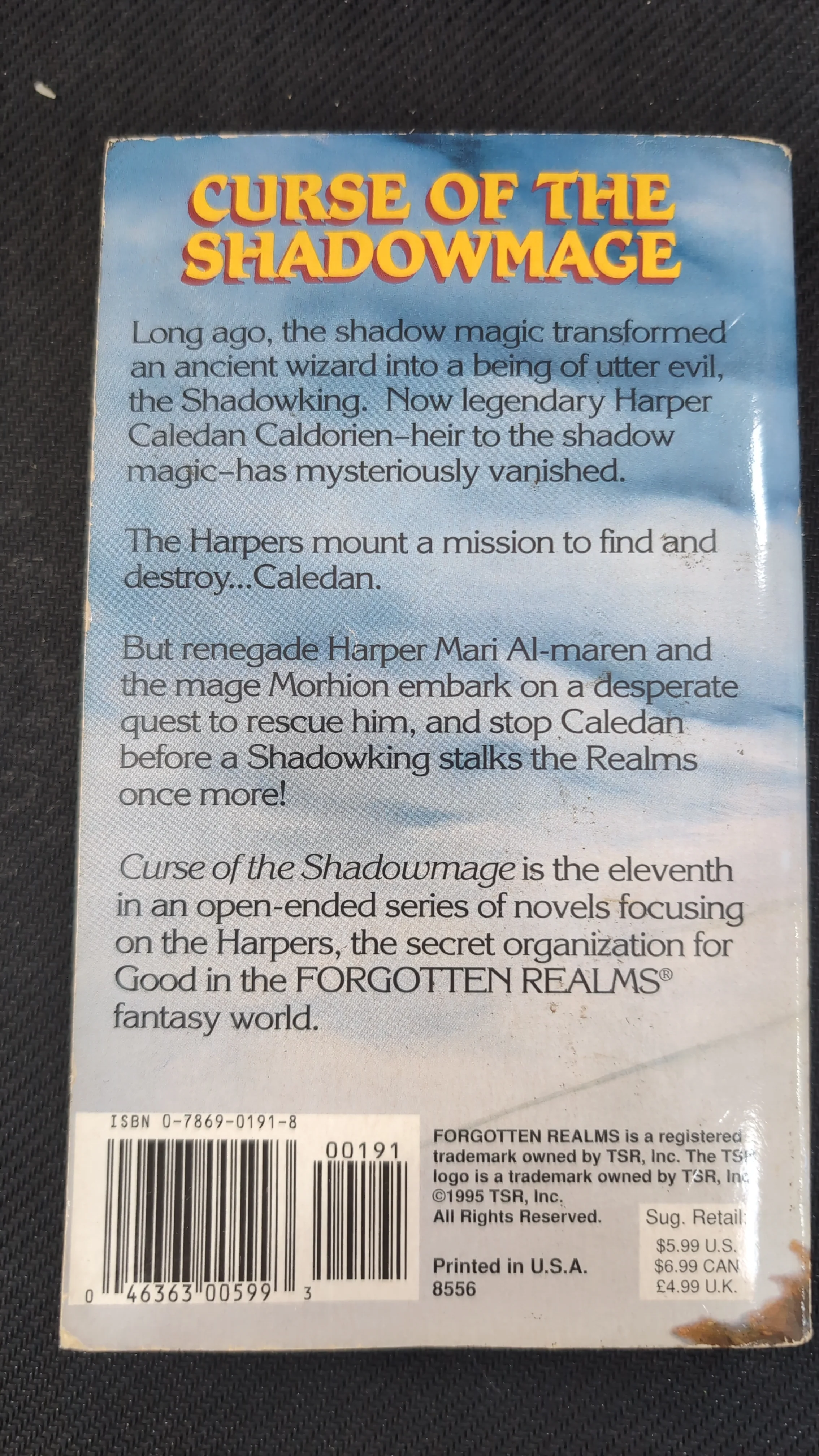 Forgotten Realms: Curse of the Shadowmage - The Harpers [ Paperback ] (USED) - Image 2