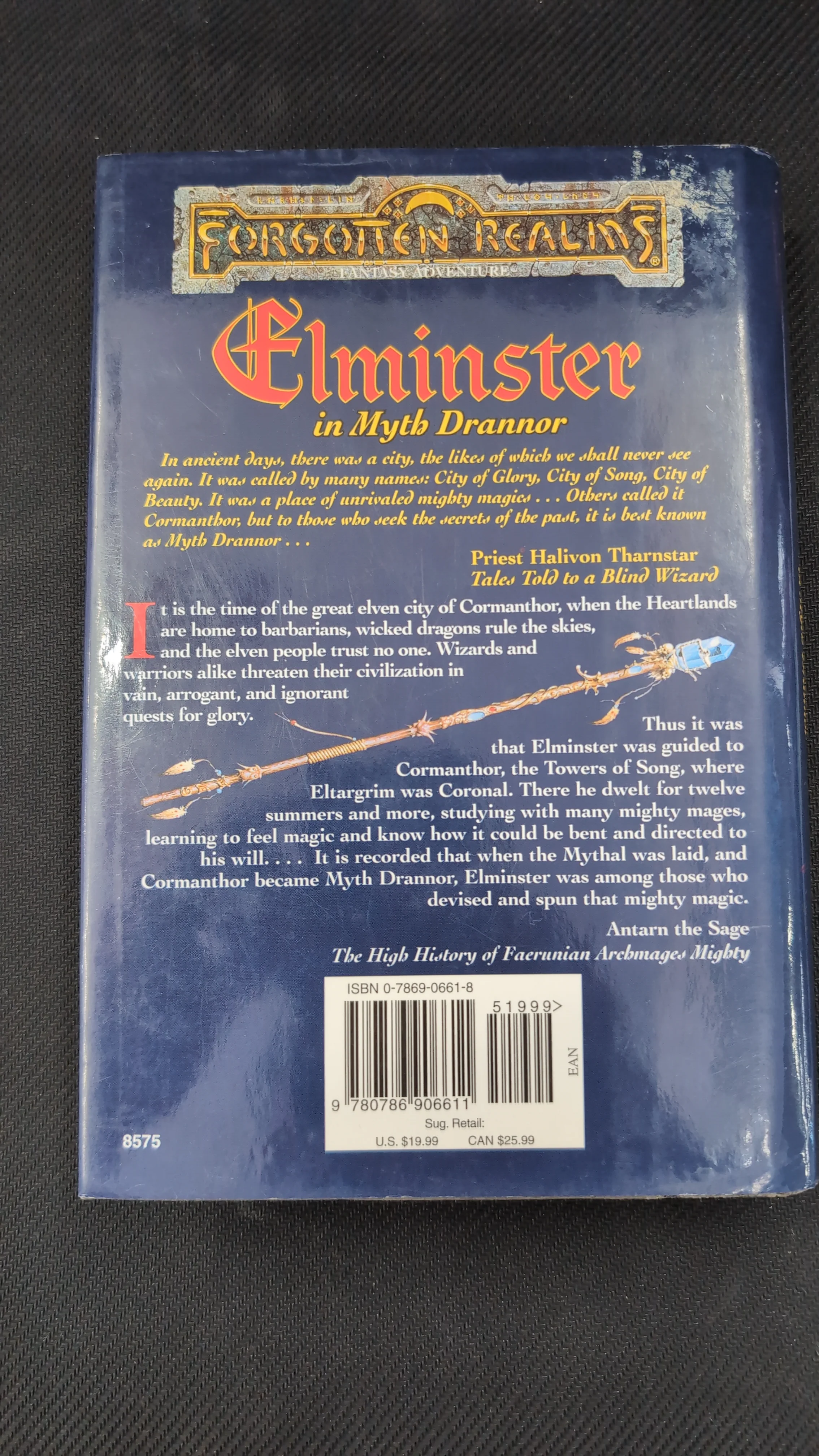 Forgotten Realms: Elminster in Myth Drannor [ Hardcover ] (USED) - Image 2