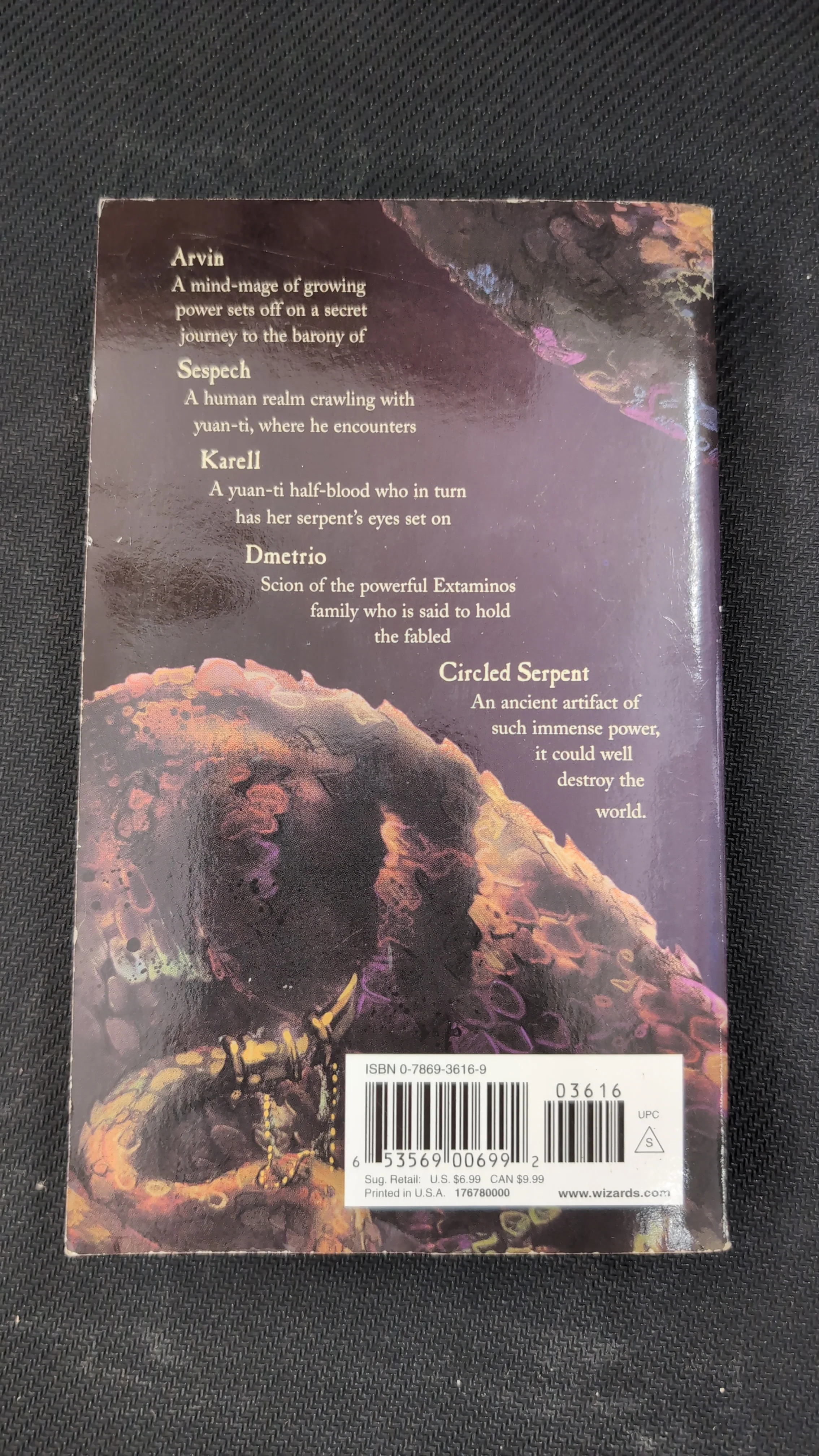 Forgotten Realms: Viper's Kiss - House of Serpents Book II [ Paperback ] (USED) - Image 2