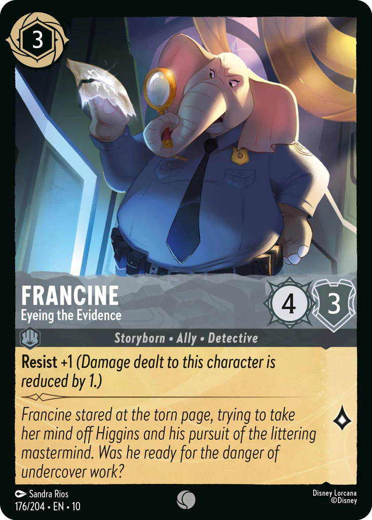 Francine - Eyeing the Evidence (176/204 - Whispers in the Well) Common
