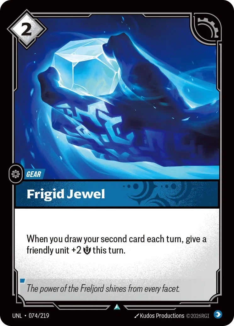 Frigid Jewel - 074/219 (UNL)  Uncommon