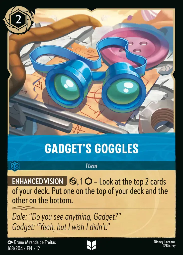 Gadget's Goggles (Wilds Unknown - 168/204) Uncommon