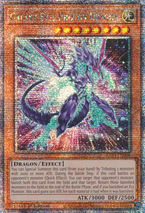 Galaxy-Eyes Photon Dragon (New Art) (RA04-EN008)