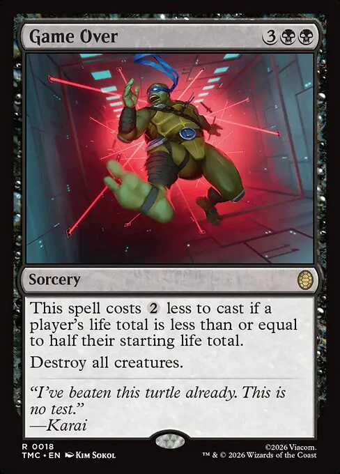 Game Over [ #0018 Surge Foil ] (TMC-R)