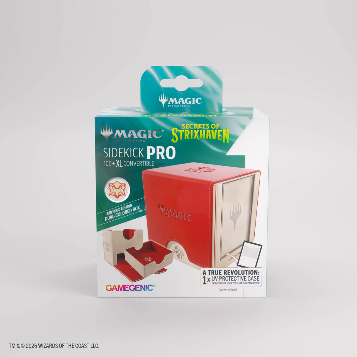 GameGenic: Deck Box - Sidekick PRO 100+ XL Convertible: MTG - Secrets of Strixhaven: - Image 3