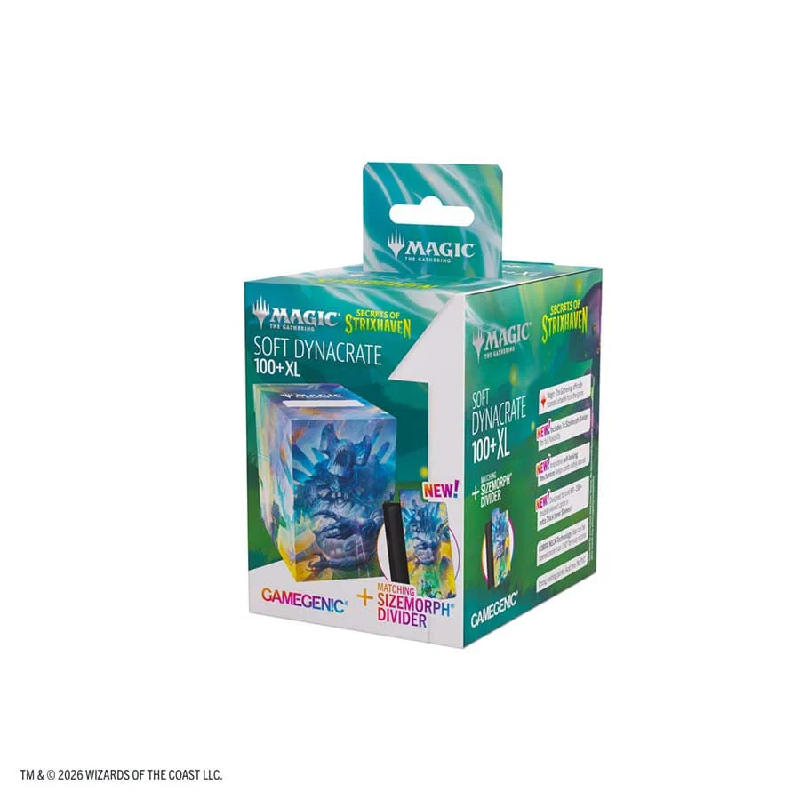 GameGenic: Deck Box - Soft Dynacrate 100+ XL: MTG - Secrets of Strixhaven: Moment of Reckoning