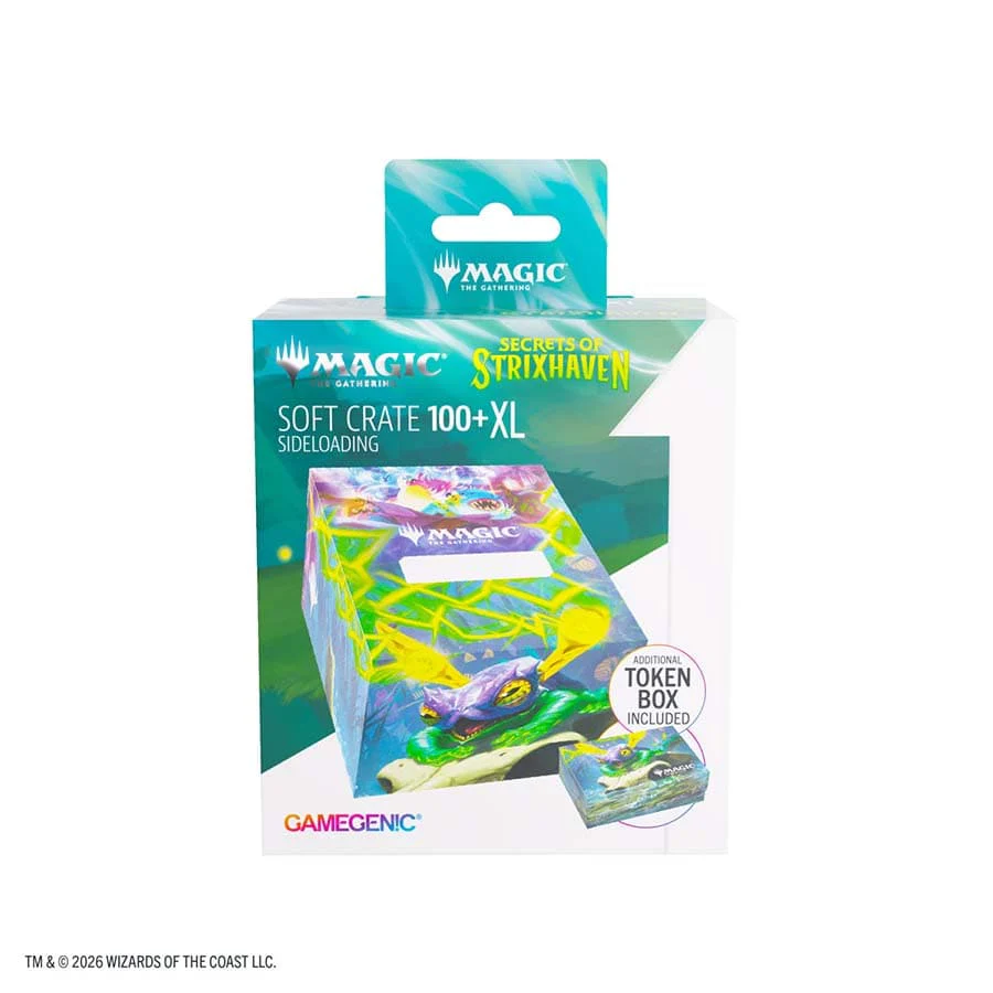 Gamegenic: Soft Crate 100 XL Sideloading - MTG: Secrets of Strixhaven - Bogwater Lumaret & Dina, Essence Brewer