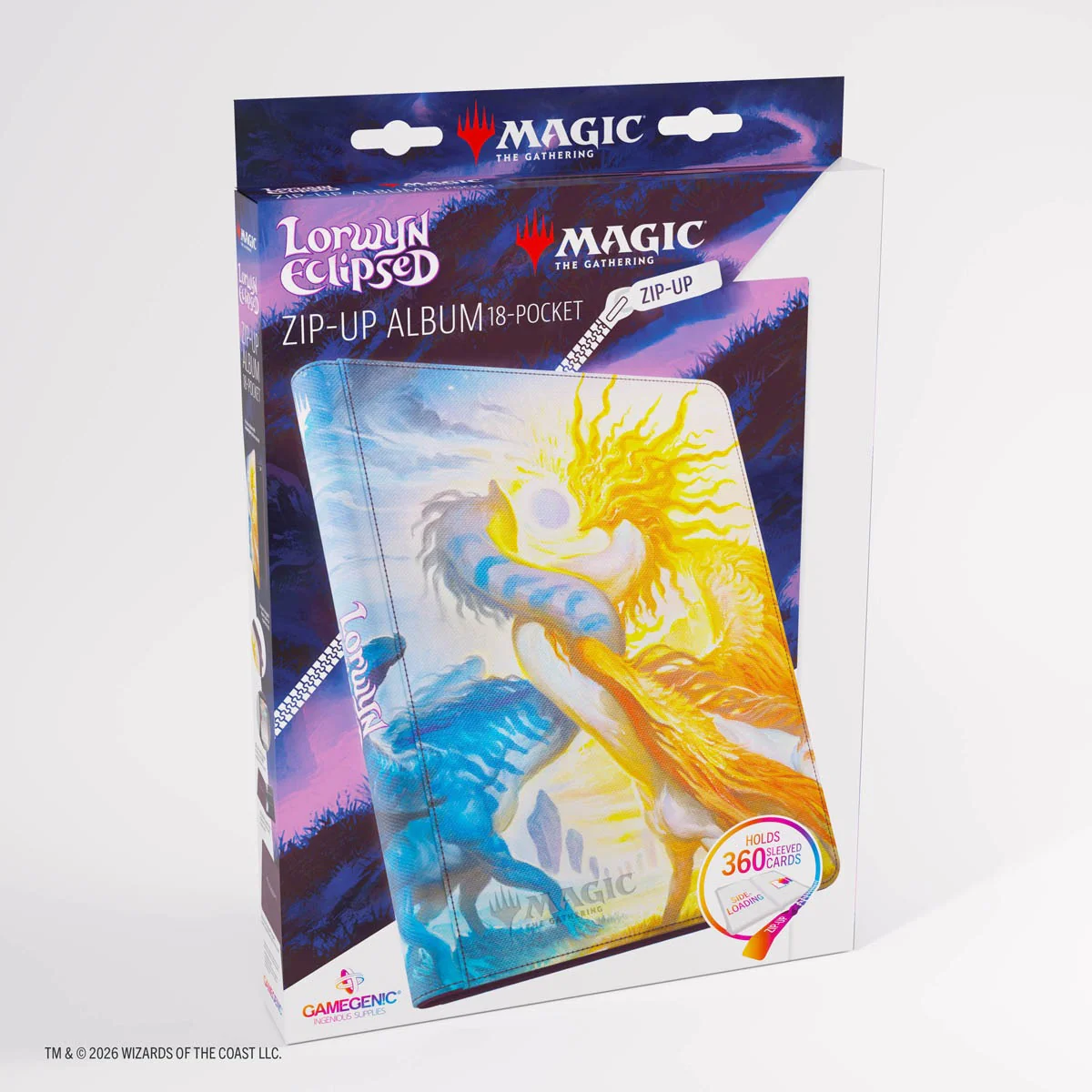 GameGenic: Zip-Up Album 18-Pocket - MTG: Lorwyn Eclipsed - Celestial Reunion