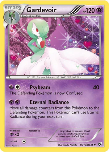 Gardevoir  (RC10/RC25) Moderately Played Holofoil
