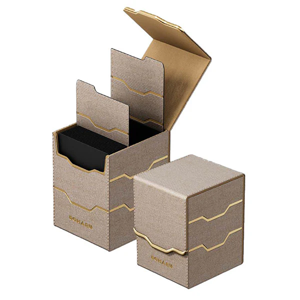 Gatherers' Tavern Domaru Deckbox: Armory Horizon 100+ Top-load -  Alabaster