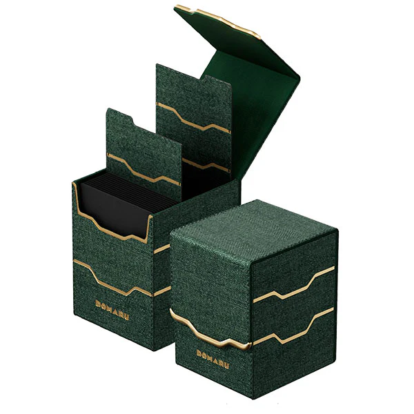 Gatherers' Tavern Domaru Deckbox: Armory Horizon 100+ Top-load -  Malachite