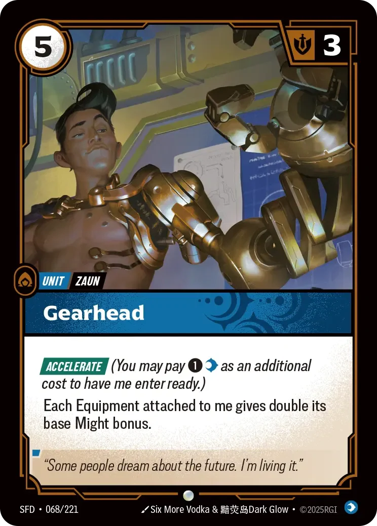 Gearhead - 068/221 (SFD) Common