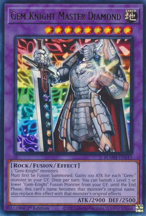 Gem-Knight Master Diamond (BLMM-EN143)