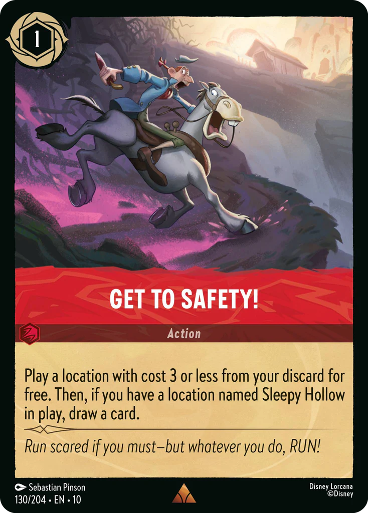 Get to Safety! (130/204 - Whispers in the Well) Rare