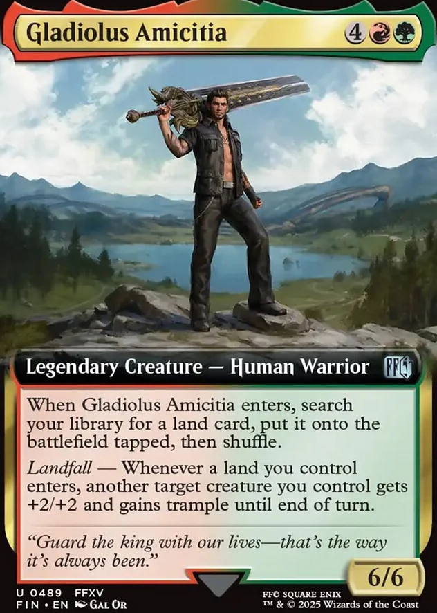 Gladiolus Amicitia [ #0489 Extended Art ] (FIN-U) - Image 2