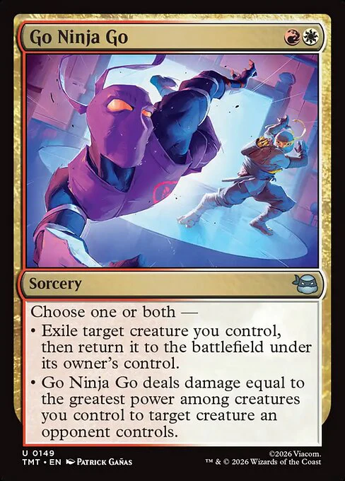 Go Ninja Go [ #0149 ] (TMT-U)