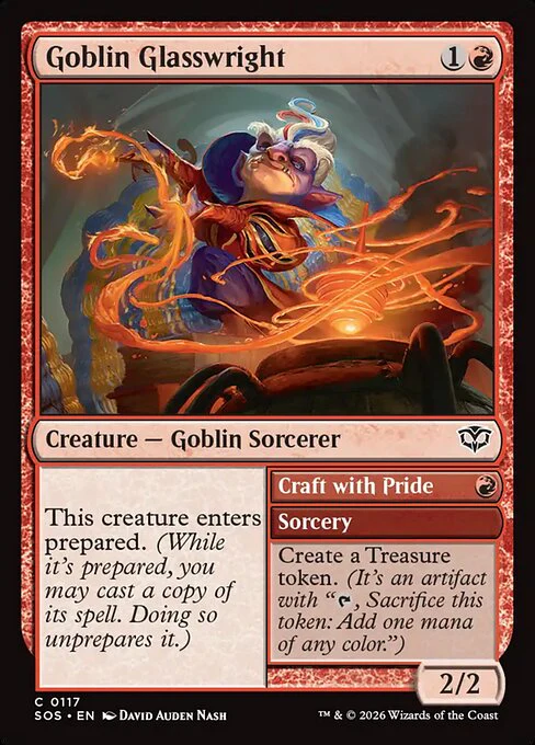 Goblin Glasswright // Craft with Pride [ #0117 ] (SOS-C)