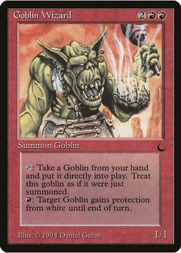 Goblin Wizard (DRK-R) Light Play