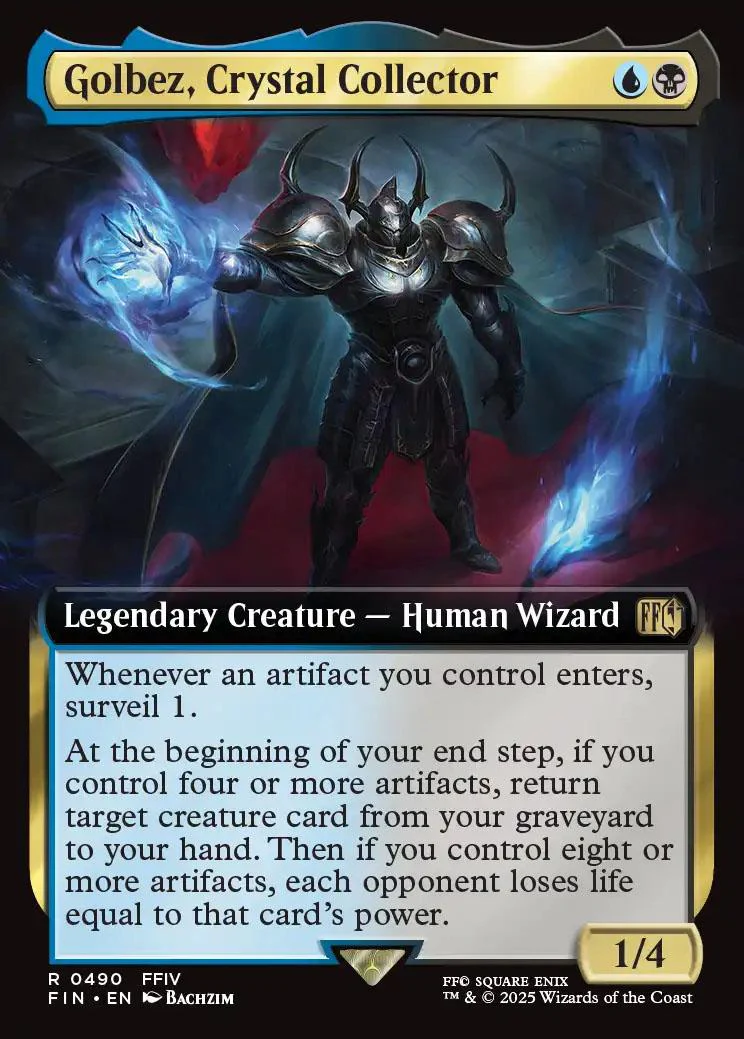 Golbez, Crystal Collector [ #0490 Extended Art ] (FIN-R)