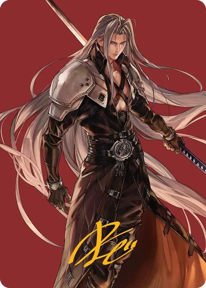 Gold Stamp Signature Art Card - Sephiroth, Fabled SOLDIER (FIN)