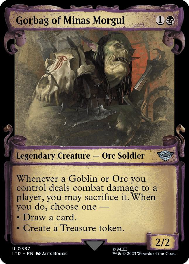 Gorbag of Minas Morgul [#0537 Showcase Scrolls] (LTR-U-Foil)