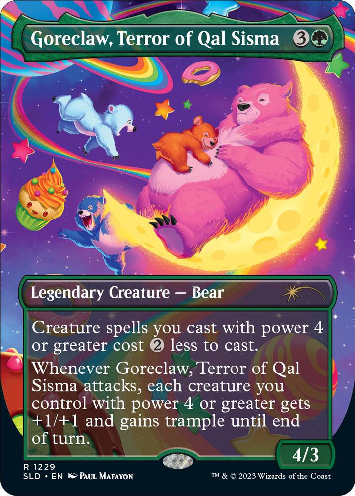 Goreclaw, Terror of Qal Sisma [#1229] (SLD-P-FOIL)