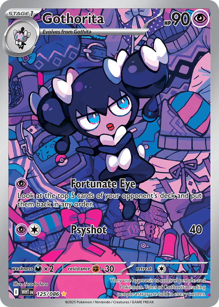 Gothorita - 125/086 (WHT) Illustration Rare