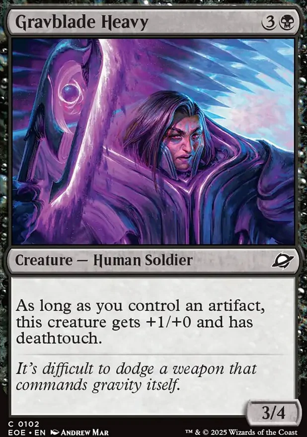 Gravblade Heavy [ #0102 ] (EOE-C) - Image 2