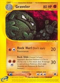 Graveler - 079/165 (EX) Uncommon - Light Play Reverse Holo