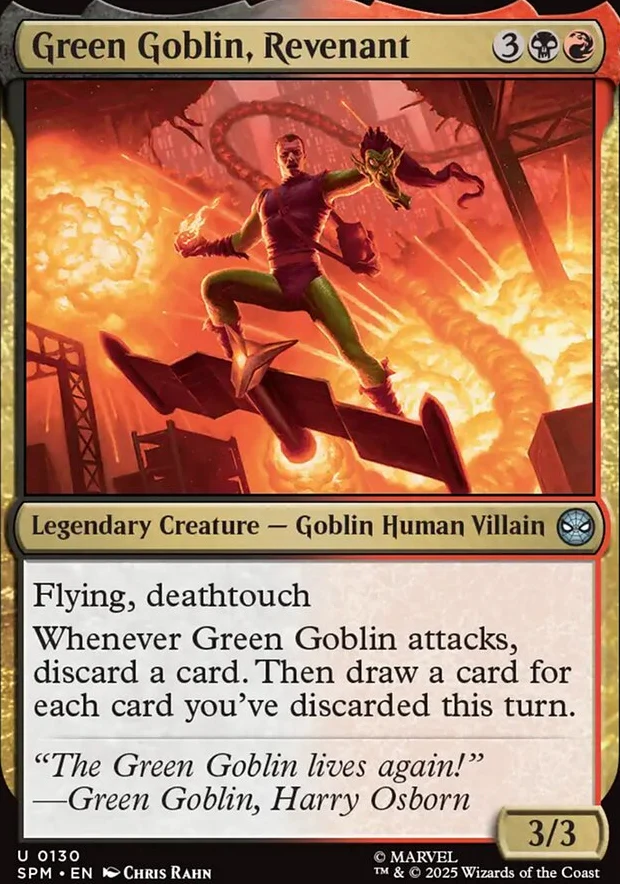 Green Goblin, Revenant [ #0130 ] (SPM-U) - Image 2