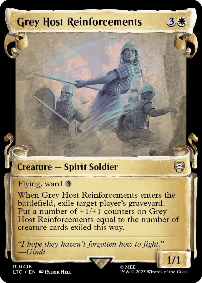 Grey Host Reinforcements [#0416 Silverfoil Holiday] (LTC-R-Foil)